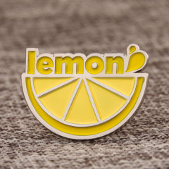 Lemon lapel pins