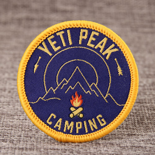 Yeti Peak Embroidered Patches