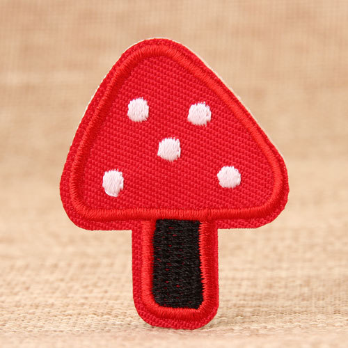 Mushroom Custom Embroidered Patches