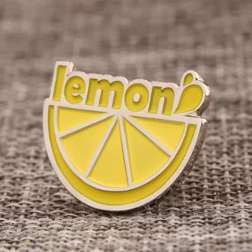 Lemon lapel pins