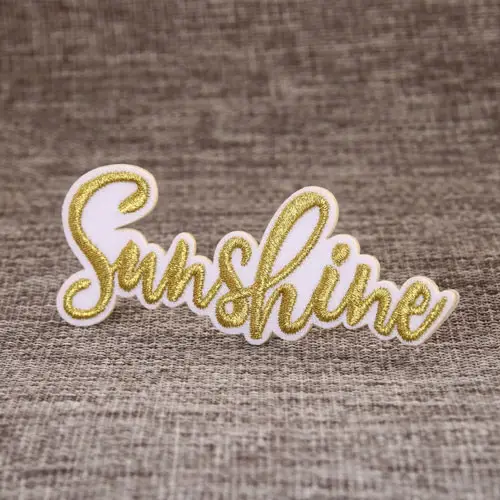 Sunshine Benutzerdefinierte bestickte Patches