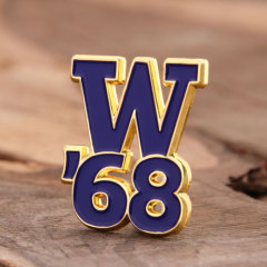 W.68 custom enamel pins