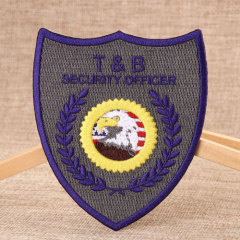 T&B Security Officer Custom Patches