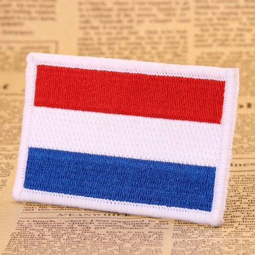 Niederländische Flagge – Maßgefertigte Aufnäher