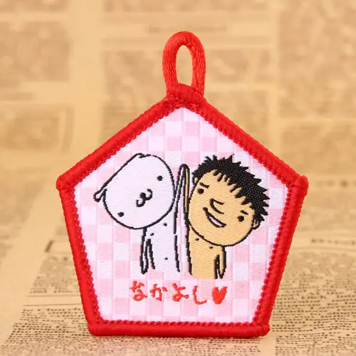 Cartoon-Stickerei-Aufnäher