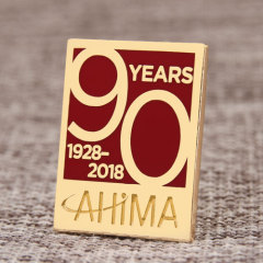 AHIMA custom enamel pin
