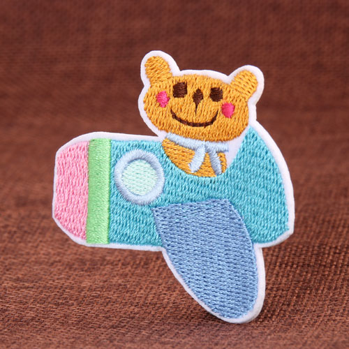 Bear Embroidered Patches
