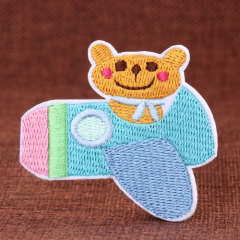 Bear Embroidered Patches