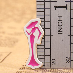 Human-like custom enamel pins