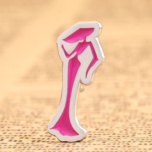 Human-like custom enamel pins