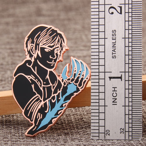 Game character lapel pins