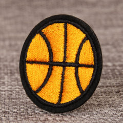 Basketball Embroidered Patches