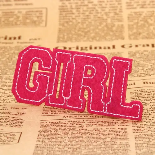 GIRL Custom Made Patches