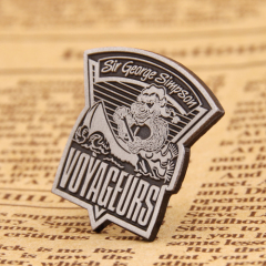 Voyageurs custom pins