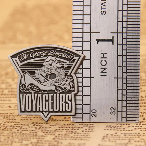 Voyageurs custom pins
