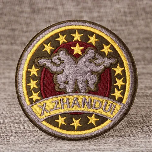 X ZhanDui Bestickte Aufnäher