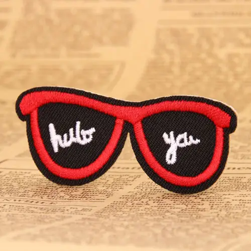 Sunglasses Embroidered Patches