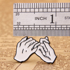Promise custom enamel pins