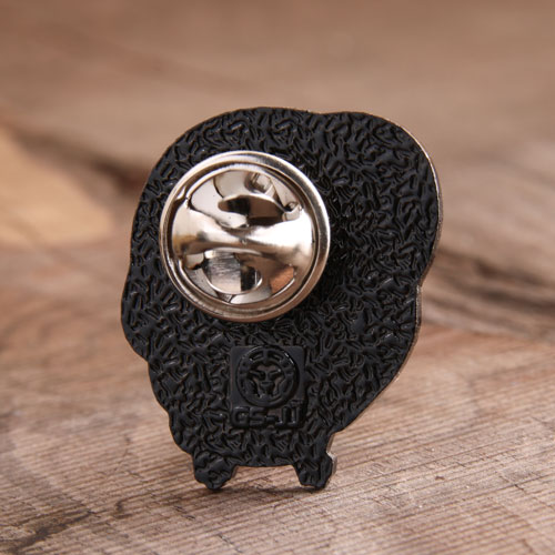 Shy girl lapel pins 