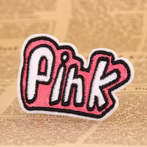 Rosa bestickte Aufnäher Rosa bestickte Aufnäher
