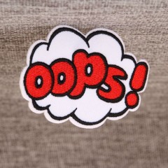 OOPS Custom Embroidered Patches