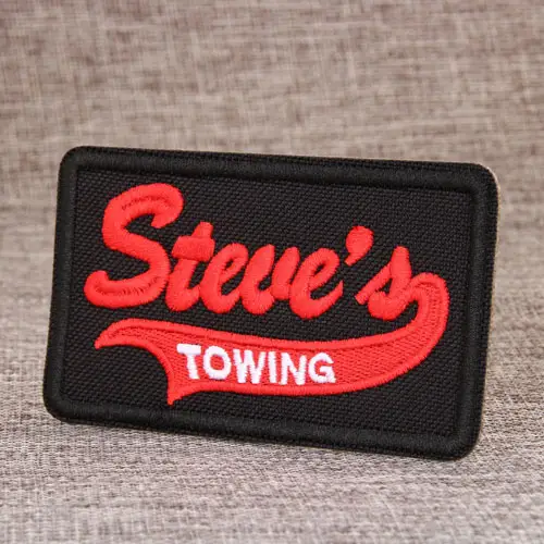Steve Embroidered Patches
