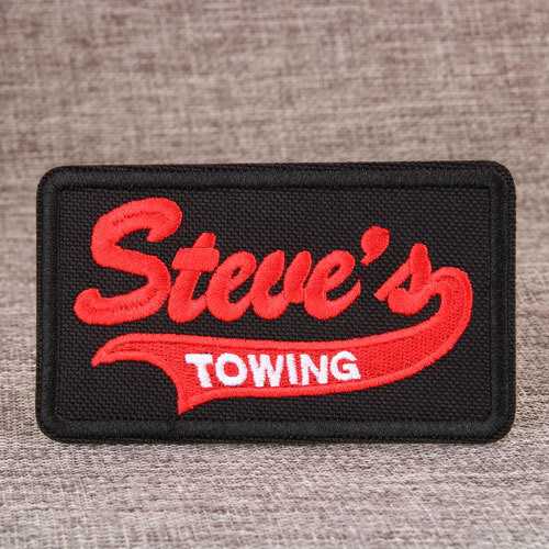 Steve Embroidered Patches