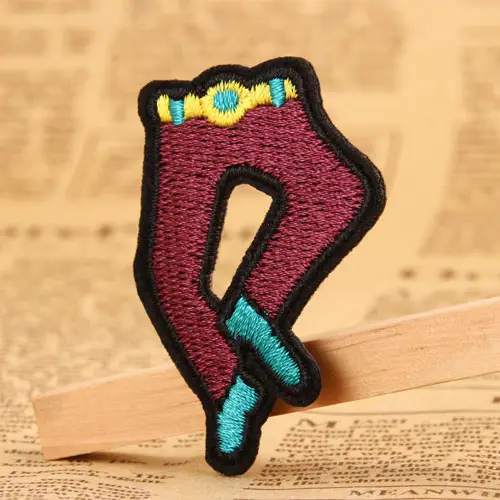 Pants Embroidered Patches