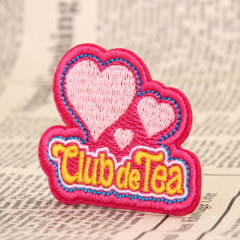 ClubdeTea Embroidered Patches