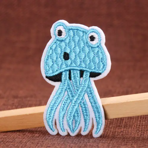 Octopus Embroidered Patches