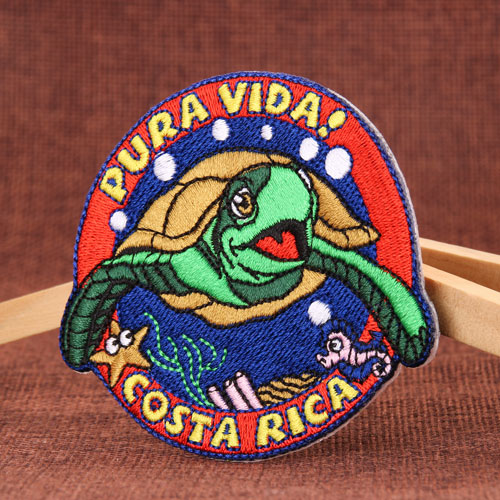 Pura Vida Custom Patches