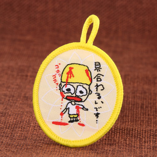 Cartoon Custom Embroidered Patches 