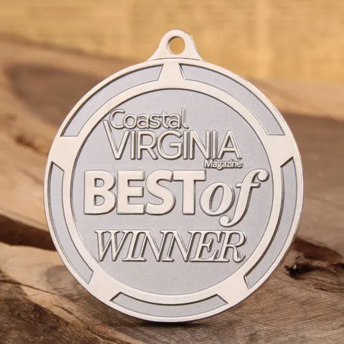 Coastal Virginia Magazine Award Medals Coastal Virginia Magazine Award Medals
