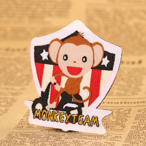 Monkey Embroidered Patches