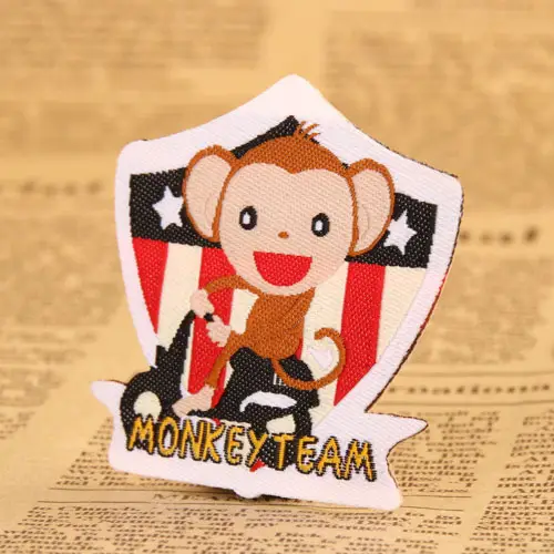 Monkey Embroidered Patches