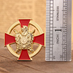 Crown quality lapel pins