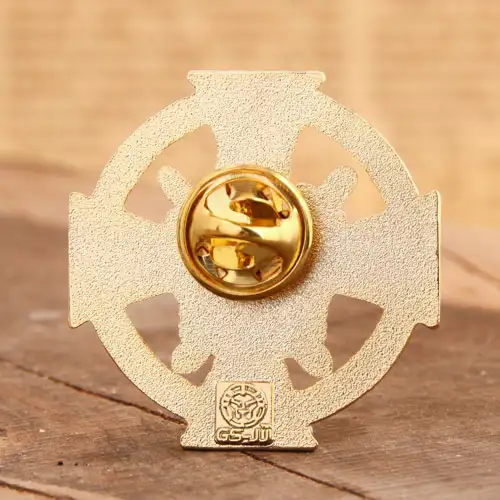 Crown quality lapel pins