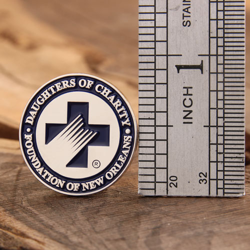 Lapel pins for daughters of charity