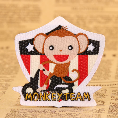 Monkey Embroidered Patches