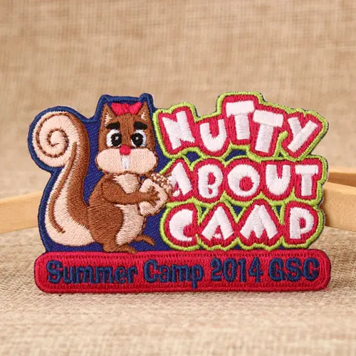 Summer Camp Embroidered Patches