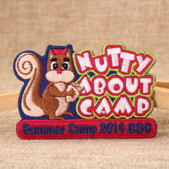 Summer Camp Embroidered Patches