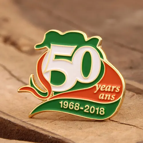 50 Years Ans Custom Pins