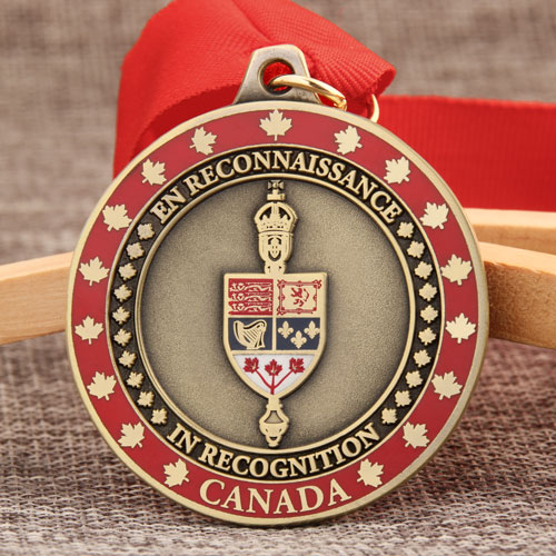 Canada Personalized Medals 