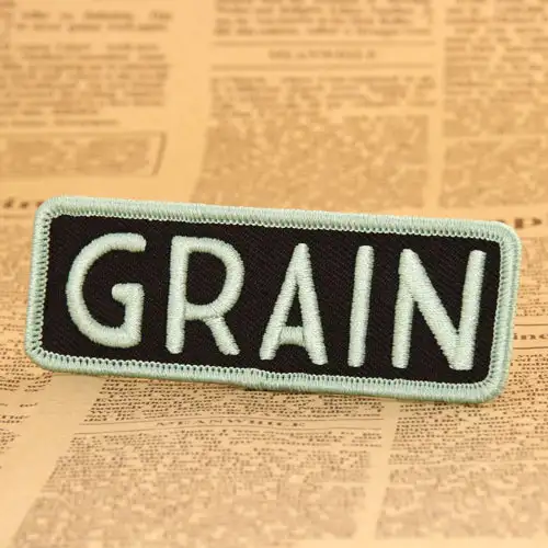 GRAIN Embroidered Patches