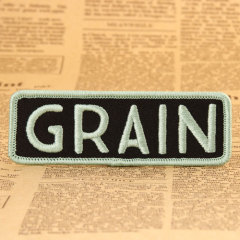 GRAIN Embroidered Patches