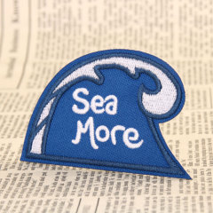 Sea More Embroidered Patches