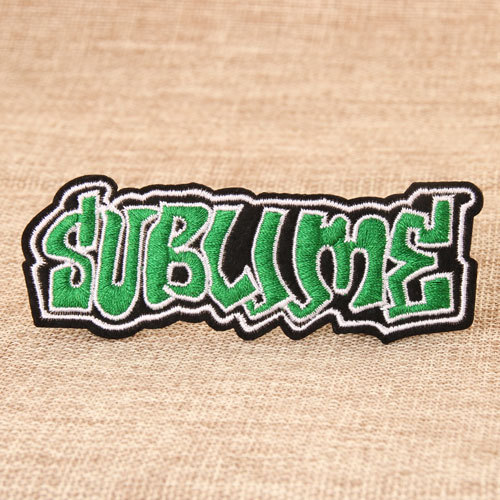 SUBLJJNE Embroidered Patches