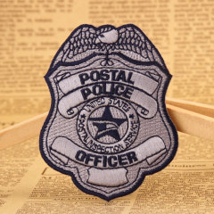 Police Badge Embroidered Patches