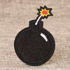 Bomb Custom Embroidered Patches