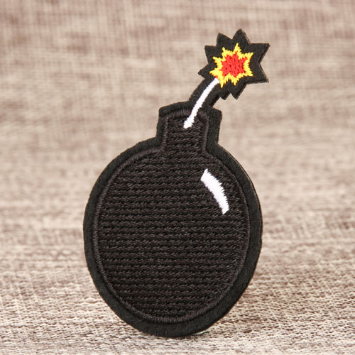 Bomb Custom Embroidered Patches